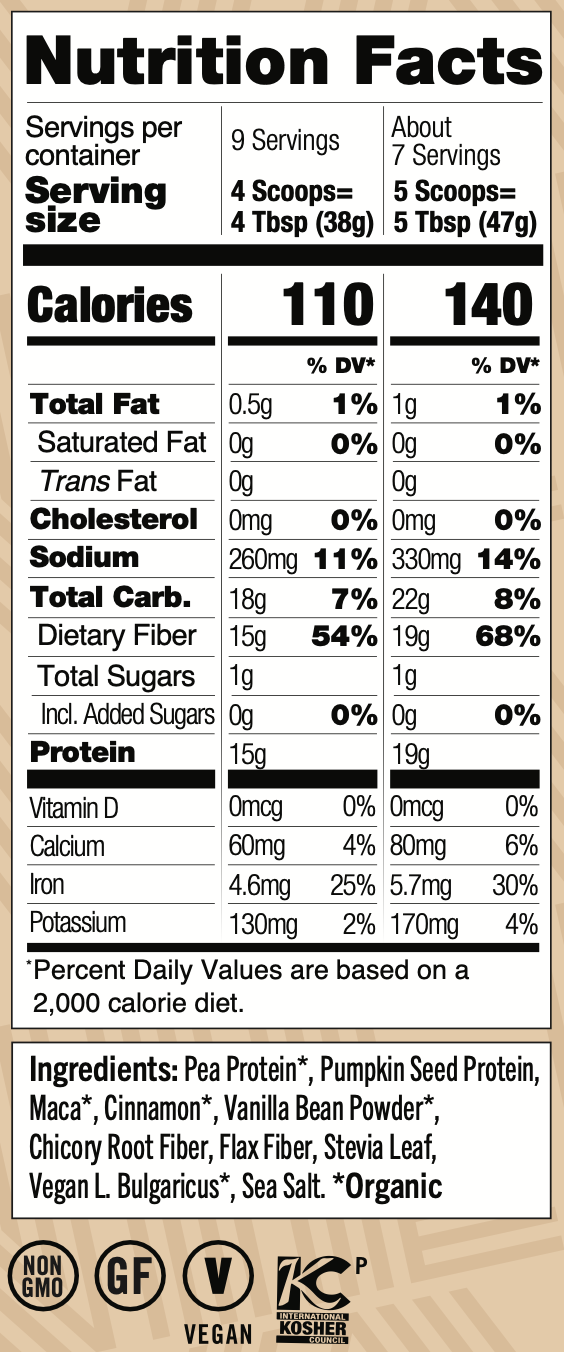 PROTEIN POWDER, VANILLA (Subscription)