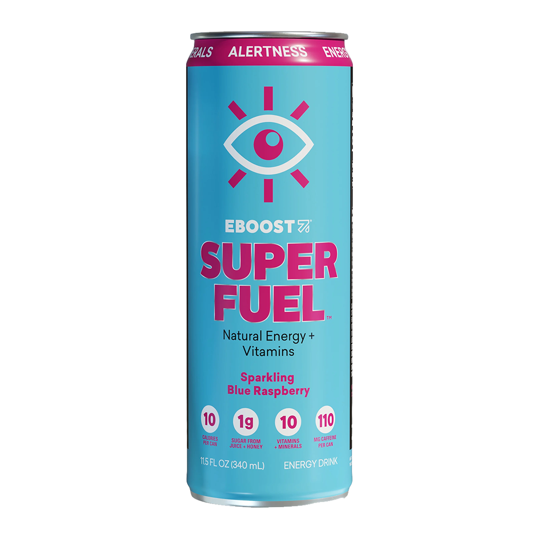 EBOOST, SUPER FUEL, SPARKLING BLUE RASPBERRY