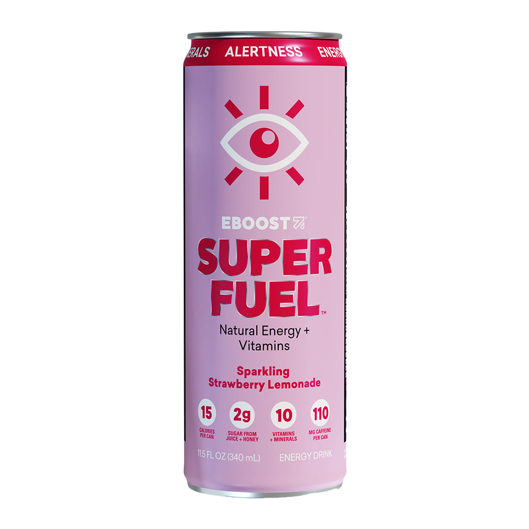 EBOOST, SUPER FUEL, STRAWBERRY LEMONADE