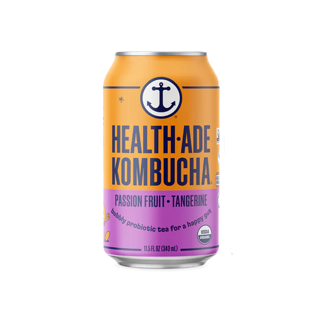 HEALTH-ADE KOMBUCHA, PASSIONFRUIT-TANGERINE