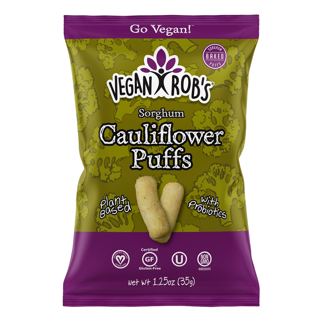 VEGAN ROB'S, SORGHUM CAULIFLOWER PUFFS